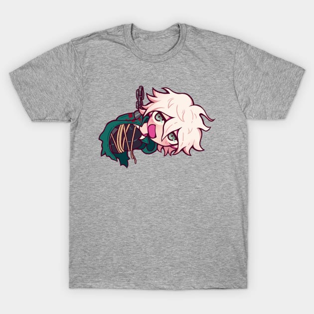 Nagito Komaeda (feed me, Hinata-kun) T-Shirt by OkiComa